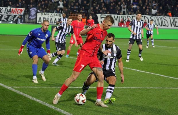 O statistică dezarmantă înainte de returul FCSB - PAOK: de ce istoria le zâmbește larg roș-albaștrilor
