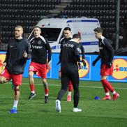 Imagini de la încălzire PAOK - FCSB / Foto: Ionuț Iordache GSP