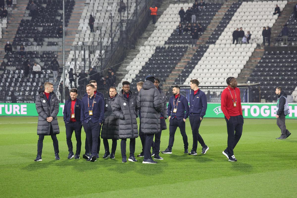 PAOK - FCSB » Delegația roș-albaștrilor, în frunte cu Mihai Stoica, în inspecție pe „Toumba”