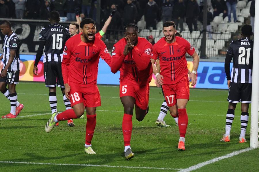 FCSB a întors de la 0-1 la pauză și au învins-o pe PAOK cu 2-1 la Salonic / Foto: GSP.ro De ce-ar fi PAOK peste FCSB?!