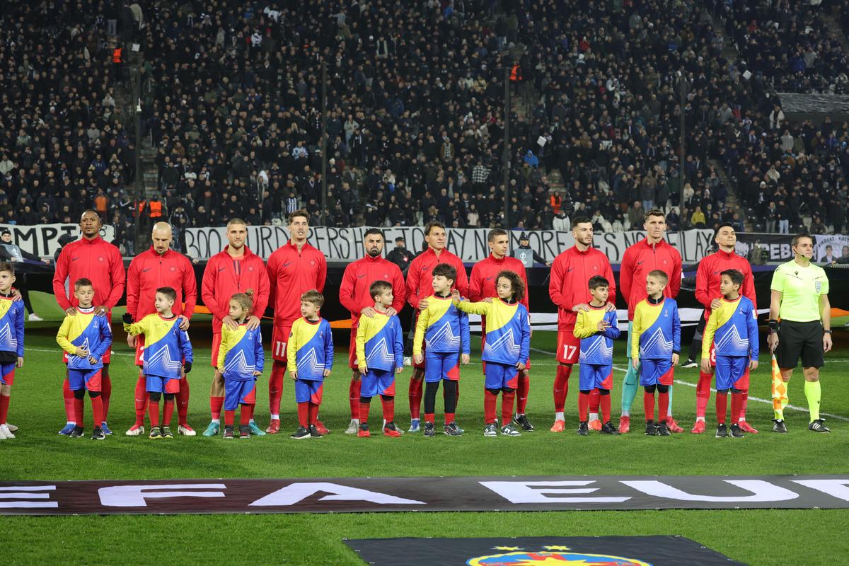 PAOK - FCSB, imagini din meci // Europa League, play-off, 13.02.2025