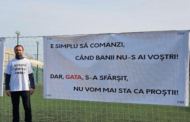 Un fost candidat la șefia FRF acuză: „E prea mare dictatură la FRF, are dreptate Gigi Becali! Eu nu plătesc nimic!”