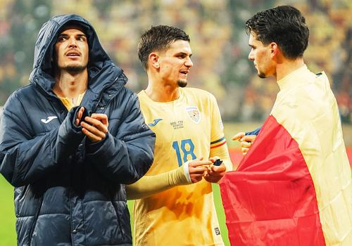 Valentin Mihăilă, Răzvan Marin și Ianis Hagi la naționala României, foto: Imago