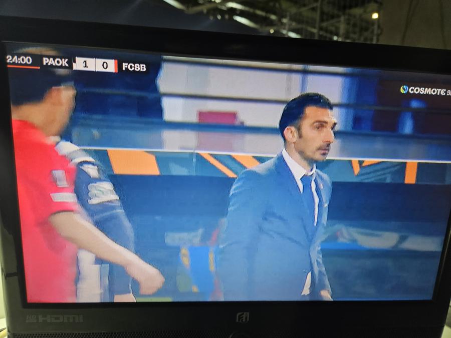 Grecii au schimbat numele Steaua în FCSB Ce a apărut pe transmisiunea TV din Grecia la PAOK - FCSB: „Toți spun așa”