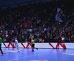 Dinamo, învinsă de Veszprem și la returul din Liga Campionilor » Moment emoționant în minutul 8 al meciului din Polivalentă