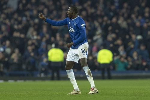 Abdoulaye Doucoure, mijlocașul lui Everton. FOTO: Imago