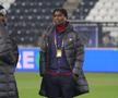 PAOK - FCSB » Delegația roș-albaștrilor, în frunte cu Mihai Stoica, în inspecție pe „Toumba” / foto: Ionuț Iordache