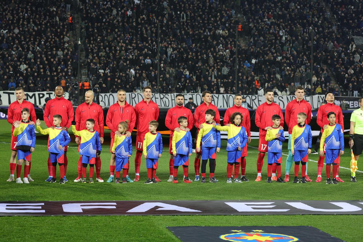 PAOK - FCSB, imagini din meci // Europa League, play-off, 13.02.2025