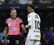 Neymar (33 de ani, aripă stânga) a fost în centrul atenției în meciul pierdut de Santos în fața celor de la Corinthians, scor 1-2, în runda cu numărul #9 a campionatului din Brazilia.