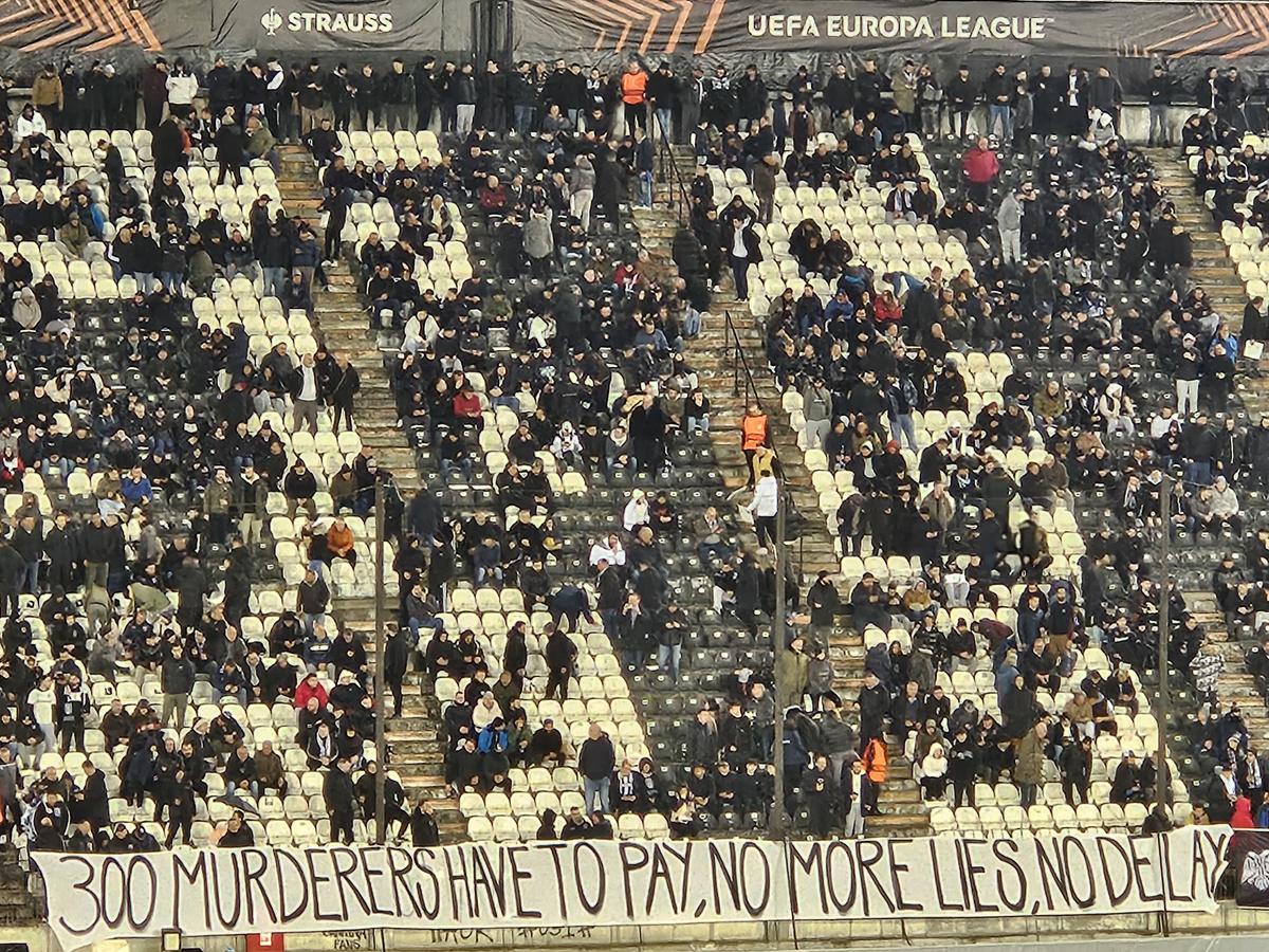 PAOK - FCSB » Ce mesaje au afișat fanii celor de la PAOK, înaintea disputei cu FCSB din play-off-ul Europa League