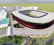 Stadion Dinamo - machetă și imagini de la demolarea actualei arene
