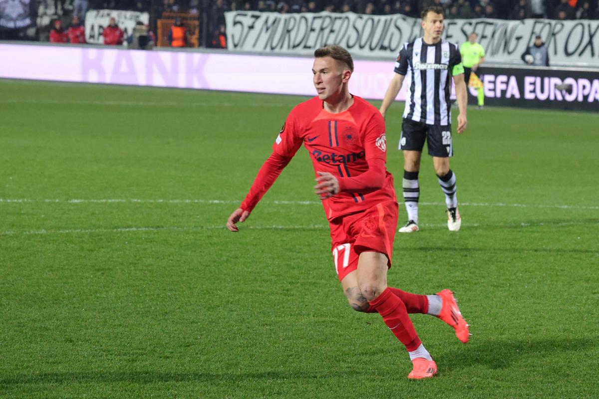 Moment neașteptat la zona mixtă între jucătorii FCSB-ului după succesul cu PAOK: „Tu ai jucat azi?”
