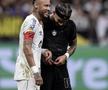 Neymar a făcut-o să râdă și pe arbitră! Momente hilare în Santos - Corinthians
