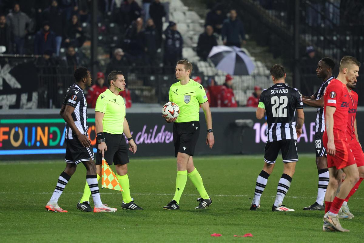 Taison, eliminare în PAOK - FCSB, foto: Ionuț Iordache / GSP