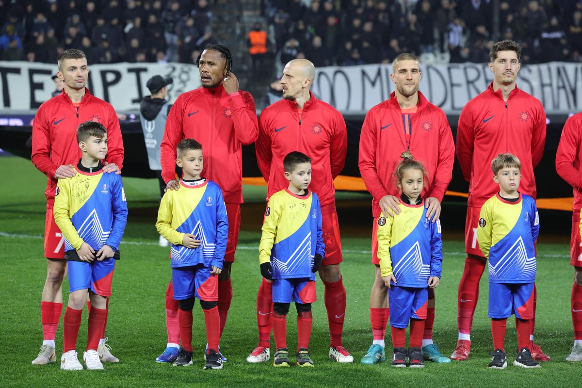 PAOK - FCSB, imagini din meci // Europa League, play-off, 13.02.2025