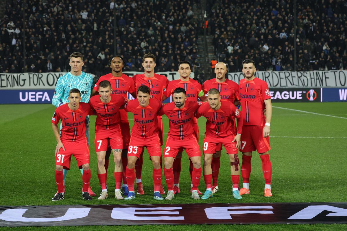 PAOK - FCSB, imagini din meci // Europa League, play-off, 13.02.2025