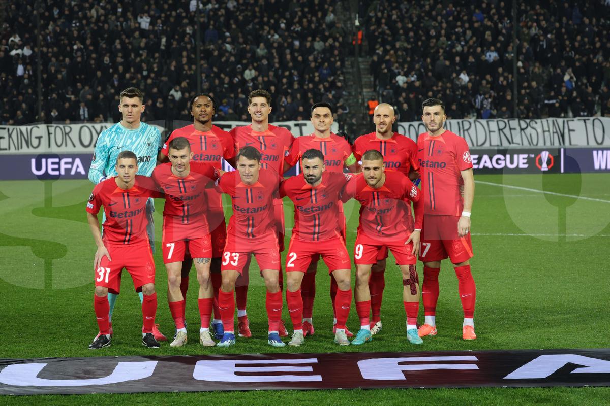 PAOK - FCSB, imagini din meci // Europa League, play-off, 13.02.2025