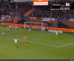 Dennis Man, gol în FC Volendam - PSV // FOTO: captură Prima Sport