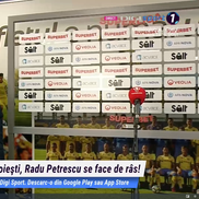 Dani Coman i-a întrerupt interviul lui Adel Bettaieb // FOTO: captură Digi Sport
