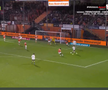 Dennis Man, gol în FC Volendam - PSV // FOTO: captură Prima Sport