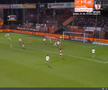 Dennis Man, gol în FC Volendam - PSV // FOTO: captură Prima Sport