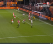 Dennis Man, gol în FC Volendam - PSV // FOTO: captură Prima Sport
