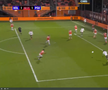 Dennis Man, gol în FC Volendam - PSV // FOTO: captură Prima Sport