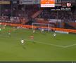 Dennis Man, gol în FC Volendam - PSV // FOTO: captură Prima Sport