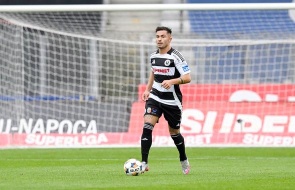 Alin Toșca, reînregistrat de U Cluj pe lista LPF