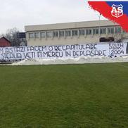 Derby-ul orgoliilor dintre CSA Steaua și FCSB II a născut o mobilizare serioasă a ultrașilor din Peluza Sud Steaua / Sursă foto: Facebook AS47