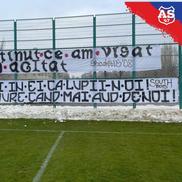 Derby-ul orgoliilor dintre CSA Steaua și FCSB II a născut o mobilizare serioasă a ultrașilor din Peluza Sud Steaua / Sursă foto: Facebook AS47