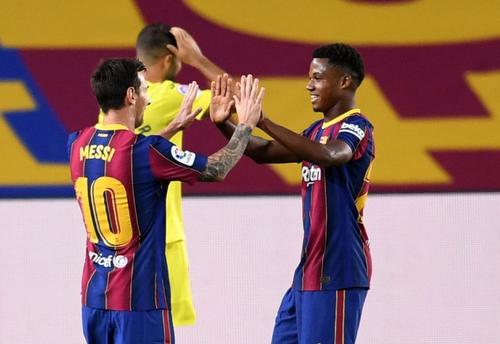 Ansu Fati e starul în ascensiune de la Barcelona / foto: Guliver/Getty Images