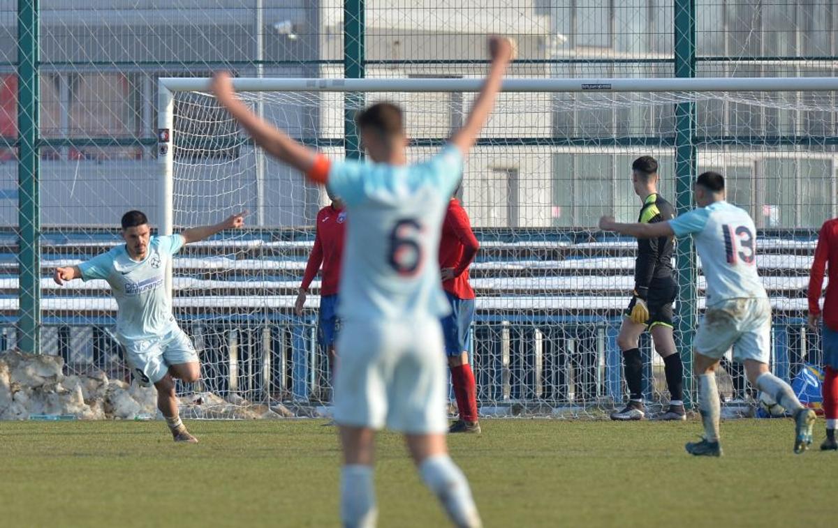 Emoții pentru FCSB! Octavian Popescu, accidentat în Liga 3 cu 6 zile înainte de meciul cu CFR Cluj