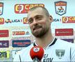 Gabi Tamaș (37 de ani), fundașul celor de la FC Voluntari, a fost binedispus după victoria de la Clinceni, scor 1-0.