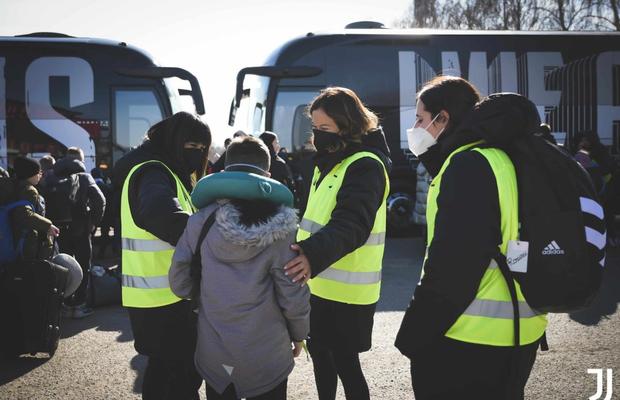 Juventus, ajutor pentru refugiații din Ucraina » Ce a făcut „Bătrâna Doamnă”