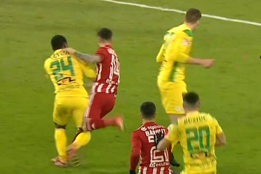 Contactul dintre Sanoh și Eder Gonzalez a dus la acordarea unui penalty Arbitraj dezastruos în Sepsi OSK - CS Mioveni: eroare majoră la 1-1, care a stabilit învingătoarea: „Am tăcut, dar nu se mai poate”