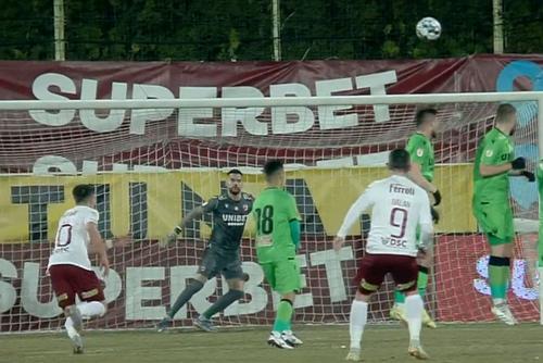 Execuția lui Adrian Bălan // foto: captură TelekomSport