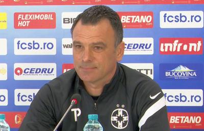 Cum vede Petrea situația din play-off înainte de meciul cu Farul + ce spune despre Andrei Vlad