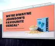 Suntem cerealele preferate ale lui Dwayne Johnson. Dwayne e un șofer de autobuz din Londra