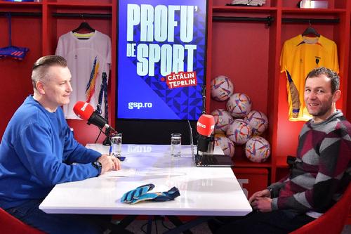 Bogdan Lobonț, în vestiarul cu povești al Gazetei Sporturilor / FOTO: Cristi Preda