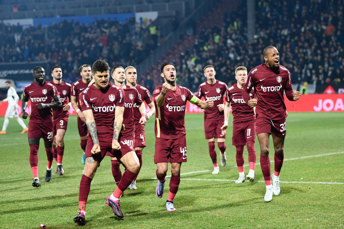 CFR o face KO pe U Cluj! Campioana intră în play-off la egalitate cu liderul Farul » Cum arată ACUM clasamentul după înjumătățire