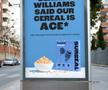 Serena Williams a spus despre cerealele noastre că sunt as. A spus-o doar pentru că i-am dat bani