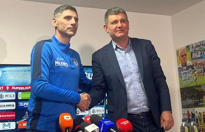 Florin Pîrvu, la prezentarea la FC Voluntari: „E război!”
