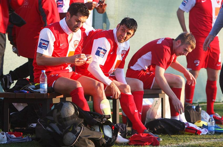 Claudiu Niculescu, stânga, alături de Ionel Dănciulescu, foto: GSP