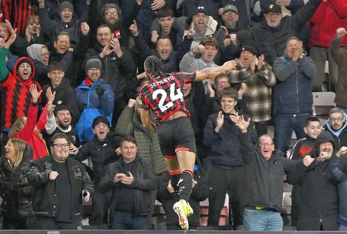 Semenyo a fost eroul lui Bournemouth // foto: Guliver/gettyimages