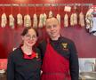 Laura și Pavel, proprietarii măcelăriei de lângă Lyon / FOTO: Ionuț Iordache (GSP)