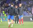 Lyon - FCSB, imagini de la încălzire