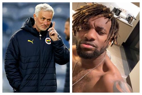 Jose Mourinho și Allan Saint-Maximin