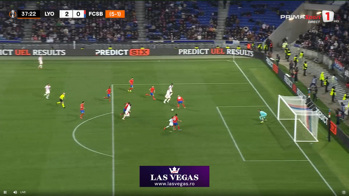 Ratarea sezonului de Europa League a venit în Lyon - FCSB » Ce a urmat un minut mai târziu