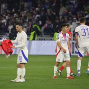 Imagini de la finalul meciului Lyon - FCSB / FOTO: Ionuț Iordache (GSP.ro)